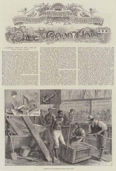 Exposición Colonial e India, Cabo de Buena Esperanza de English School