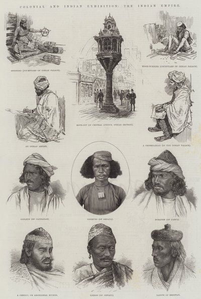 Exposición Colonial e India, el Imperio Indio de English School