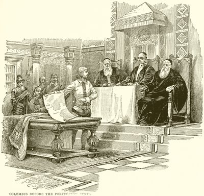 Colón ante la junta portuguesa de English School