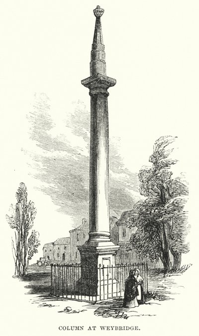 Columna en Weybridge de English School