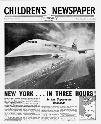 Concorde, portada de 