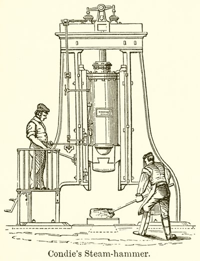 Martillo de vapor de Condie de English School