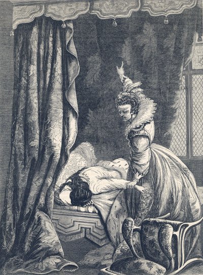 Confesión de la Condesa de Nottingham, 1865 de English School