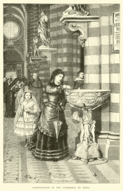 Confirmación en la Catedral de Siena de English School