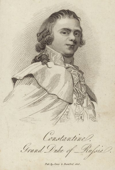 Constantino Pavlovich, Gran Duque de Rusia de English School