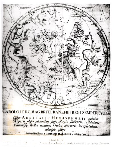 Constelaciones del hemisferio sur, de la 