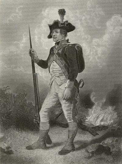 Soldado continental, norte de English School