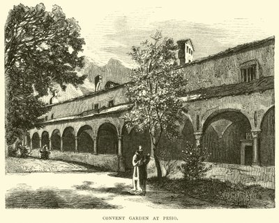 Jardín del Convento en Pesio de English School