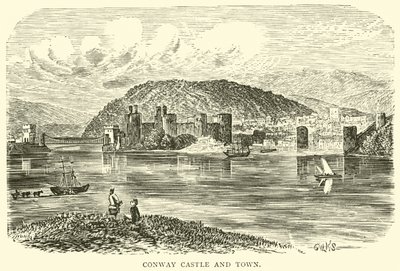 Castillo y ciudad de Conway de English School