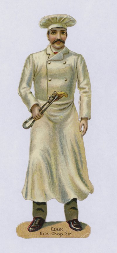 Cocinero, Buen corte señor de English School