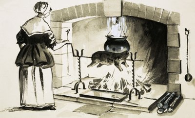 Cocinar con espetón de English School