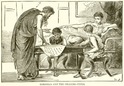 Cornelia y los Gracos--Tipos de English School