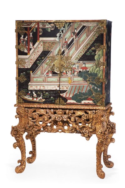 Gabinete y soporte de Coromandel de English School