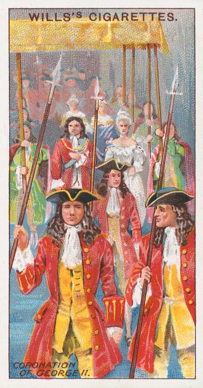 Coronación de Jorge II de English School