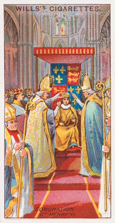 Coronación de Enrique VI de English School