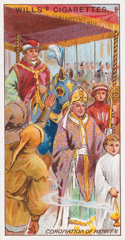 Coronación de Enrique V de English School