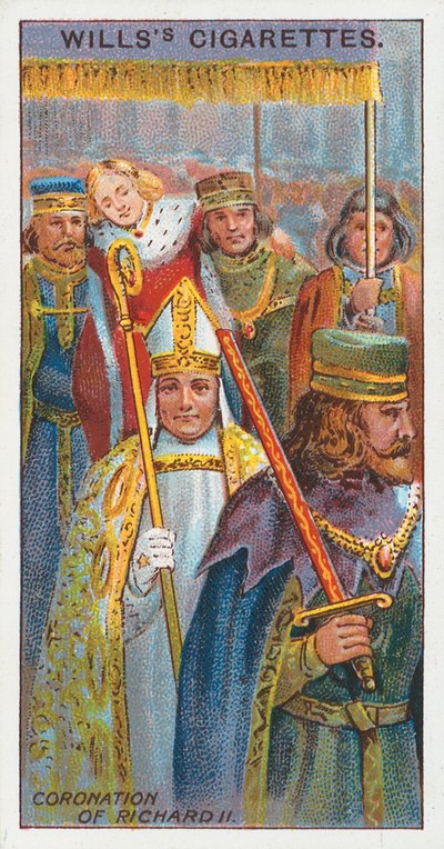 Coronación de Ricardo II de English School