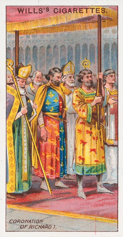 Coronación de Ricardo I de English School