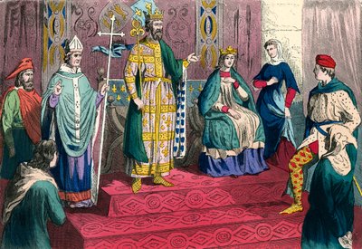 Trajes 1200-1300 de English School