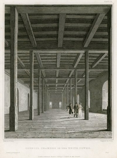Sala del Consejo en la Torre Blanca de English School