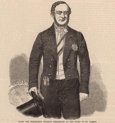 Conde Von Berstorff, Embajador Prusiano en la Corte de St. James de English School
