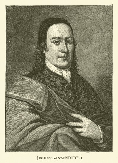 Conde Zinzendorf (grabado) de English School