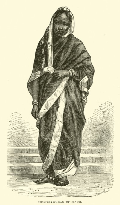 Campesina de Sindh de English School