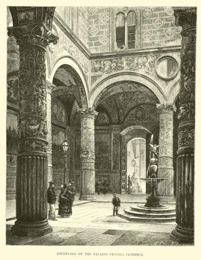Patio del Palazzo Vecchio, Florencia de English School