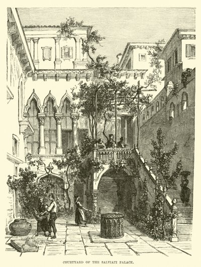 Patio del Palacio Salviati de English School