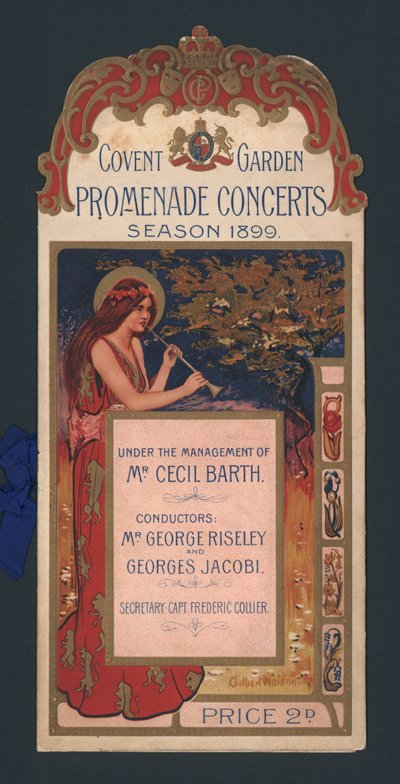 Covent Garden, Conciertos de Promenade, temporada 1899 de English School