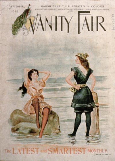 Portada de Vanity Fair, Septiembre 1896 de English School