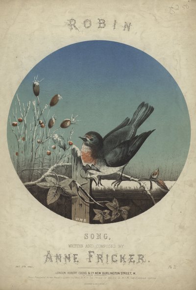 Portada de Petirrojo de English School