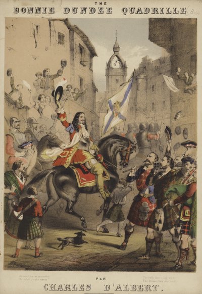 Portada de El Cuadrille de Bonnie Dundee de English School