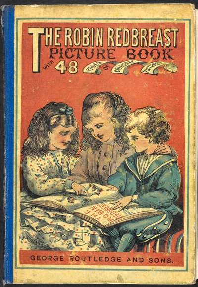 Portada del libro ilustrado de Robin Redbreast de English School