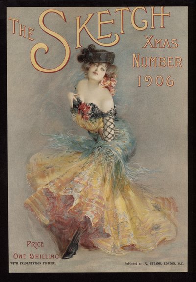 Portada de The Sketch, número navideño de English School