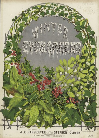 Portada de Siempreverdes de Invierno de English School