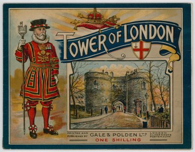Portada de la guía de la Torre de Londres de English School