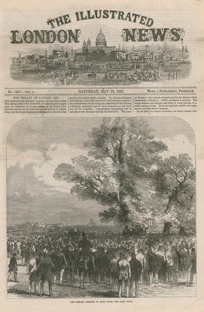 Portada de Illustrated London News de English School