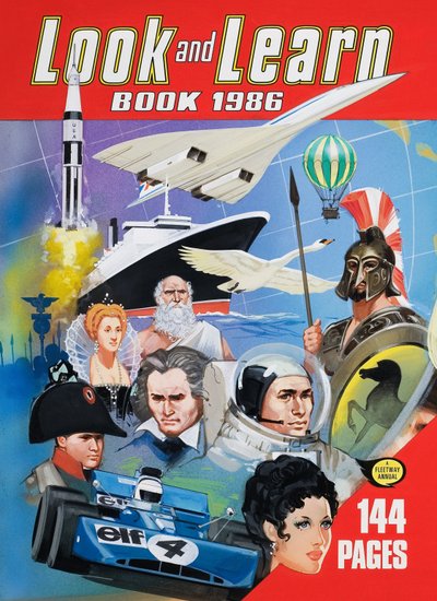 Portada del Libro Look and Learn 1986 de English School