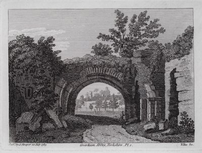 Abadía de Coverham, Yorkshire de English School