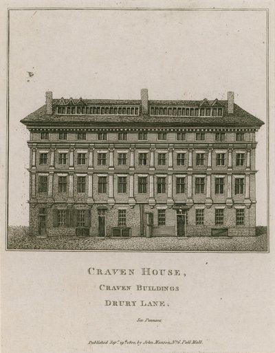 Craven House, Craven Buildings, Drury Lane, Londres de English School