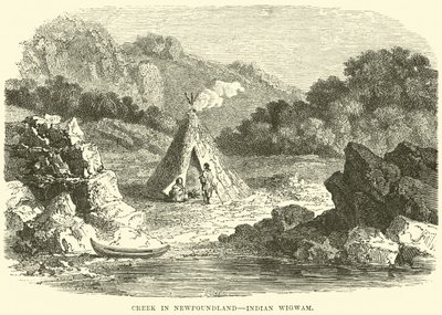 Arroyo en Terranova, Wigwam indio de English School
