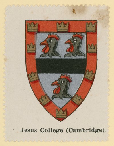 Escudo de Jesus College, Cambridge de English School