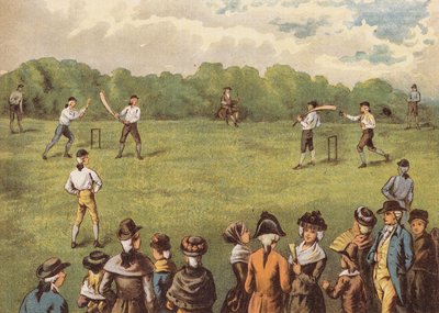 Partido de críquet de English School