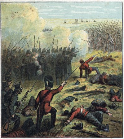 Guerra de Crimea (1853-1856) entre Rusia y el Imperio Otomano: los franceses y británicos aliados con los turcos para sitiar el puerto ruso de Sebastopol del 17 de octubre de 1854 al 8 de septiembre de 1855. 