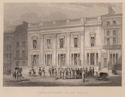Crockfords Club House, Londres de English School