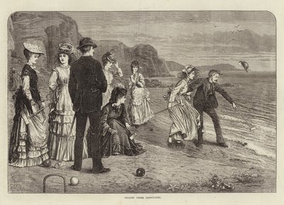 Croquet bajo dificultades de English School