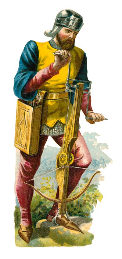 Ballestero de la época del rey Eduardo IV, 1461-1483 de English School