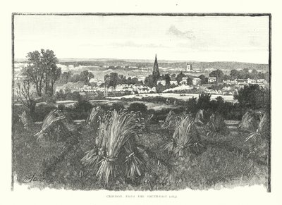 Croydon, desde el sureste de English School