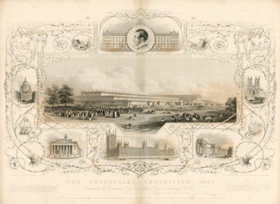 Palacio de Cristal; la Gran Exposición de 1851 de English School